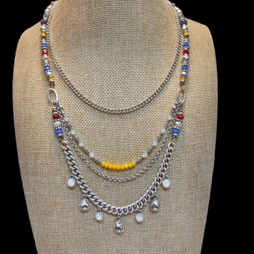 NWOT 15 Lot Of Premier Designs Necklaces Signed - Picture 4 of 13